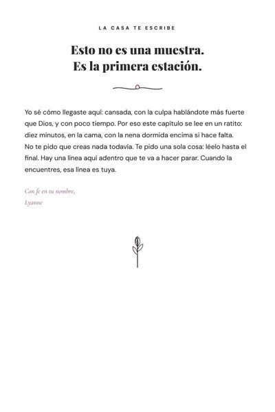 Página interior de La Culpa de la Mamá Emprendedora